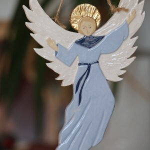 Ange décoratif à suspendre