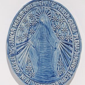 Médaille à la vierge