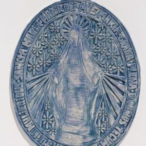 Médaille à la vierge