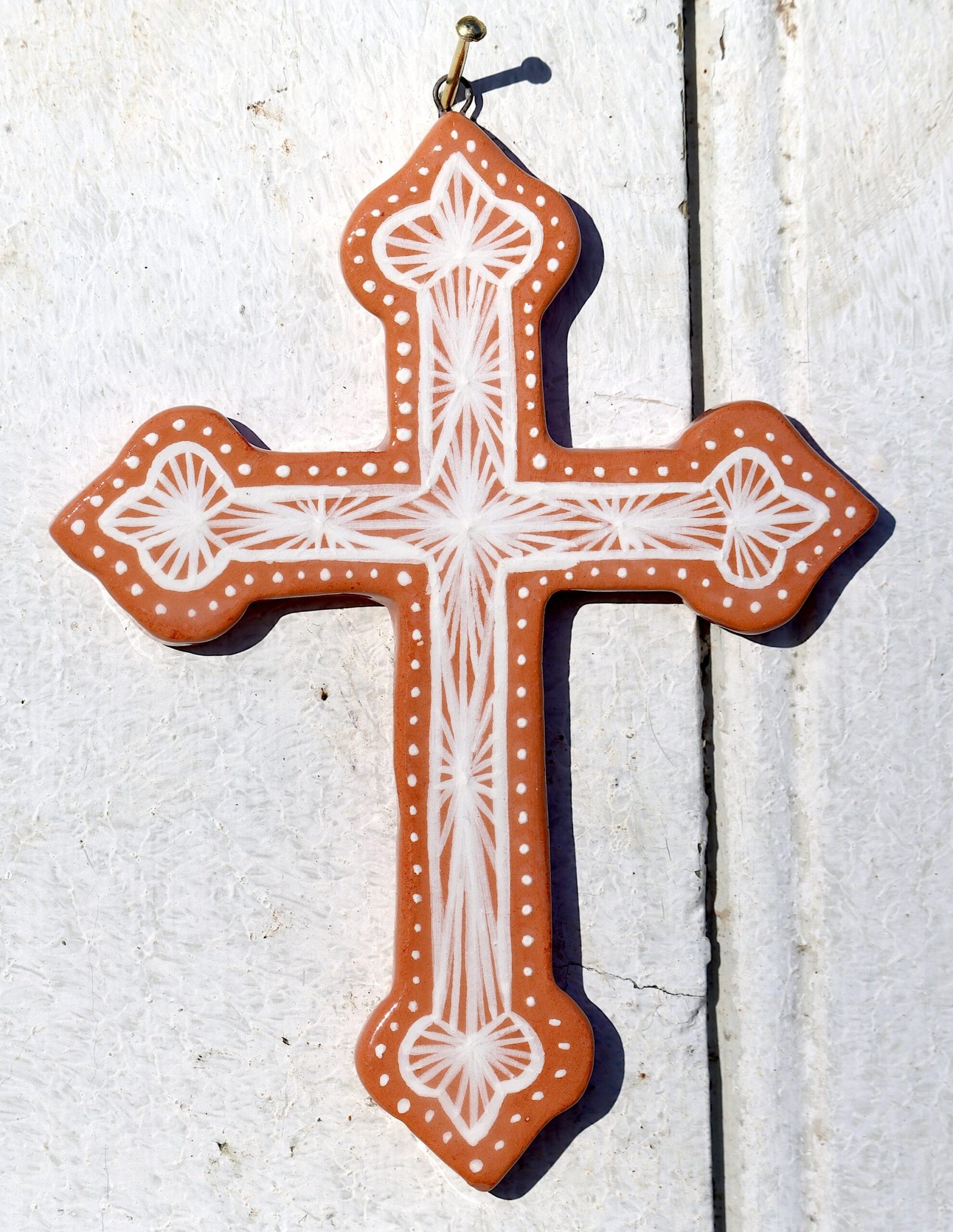 Croix en faïence émaillée – Image 2