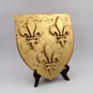 Blason royal Fleur de Lys doré
