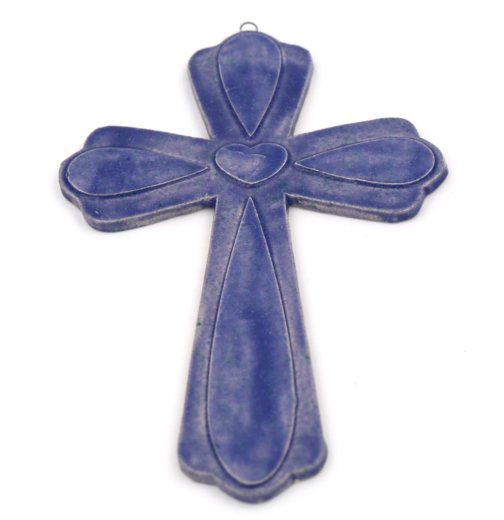 Croix en faïence émaillée – Image 2