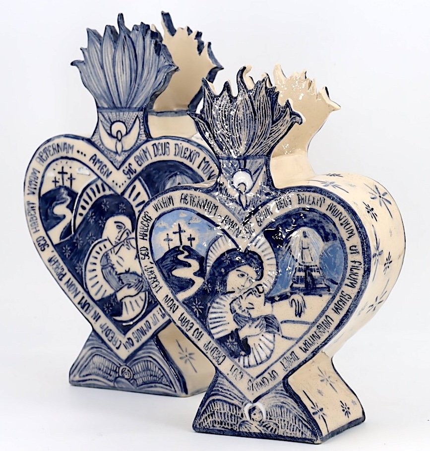 Vase coeur Jésus – Image 4