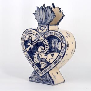 Vase coeur Jésus