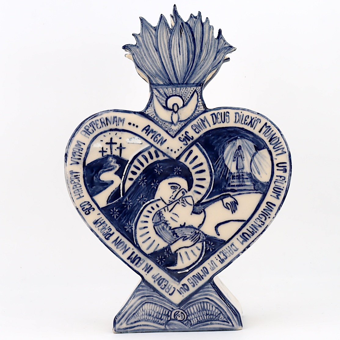 Vase coeur Jésus – Image 2