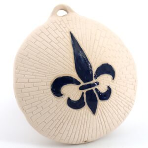 Boule déco Fleur de Lys